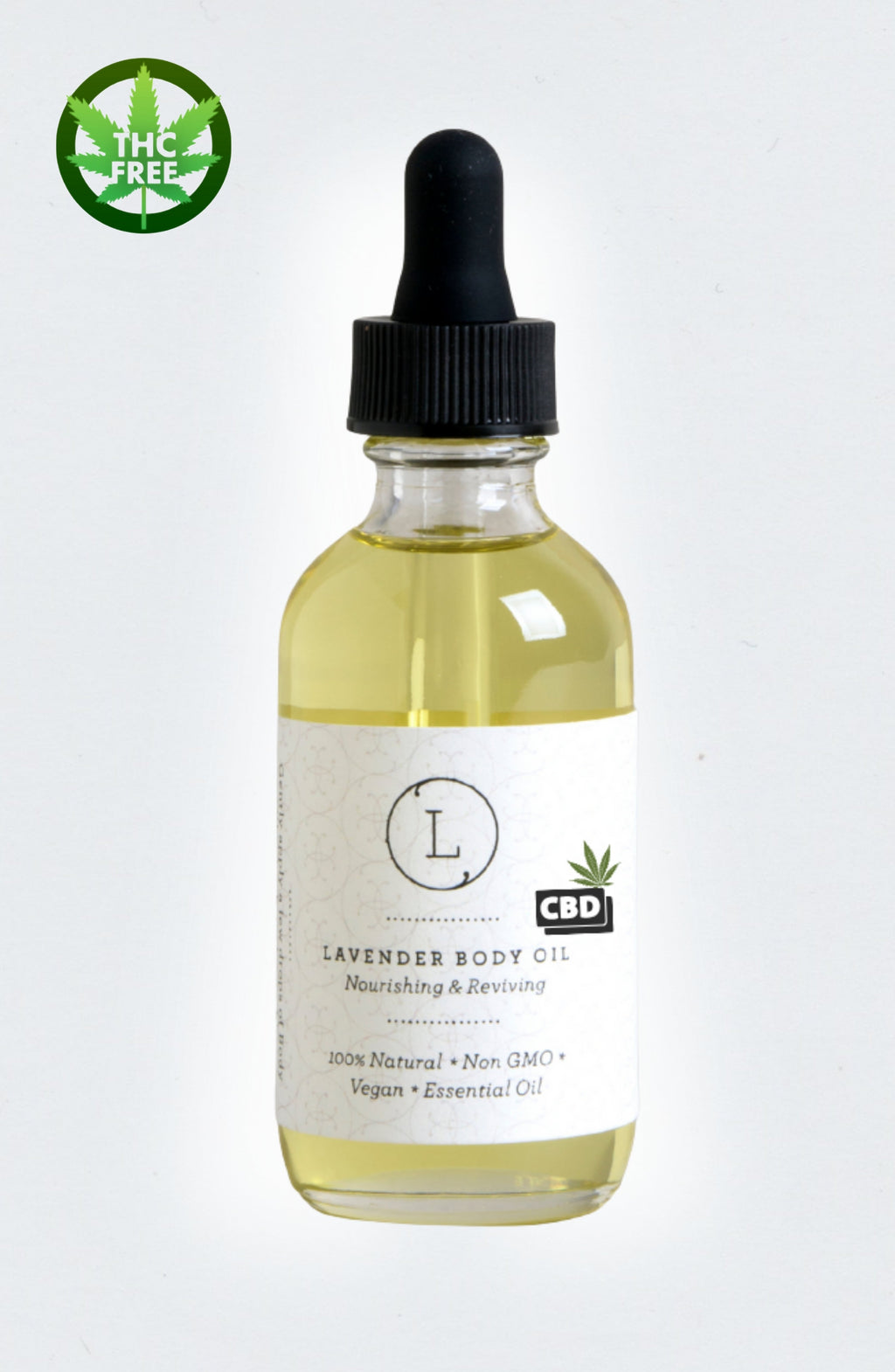 Lavender Body Oil with CBD