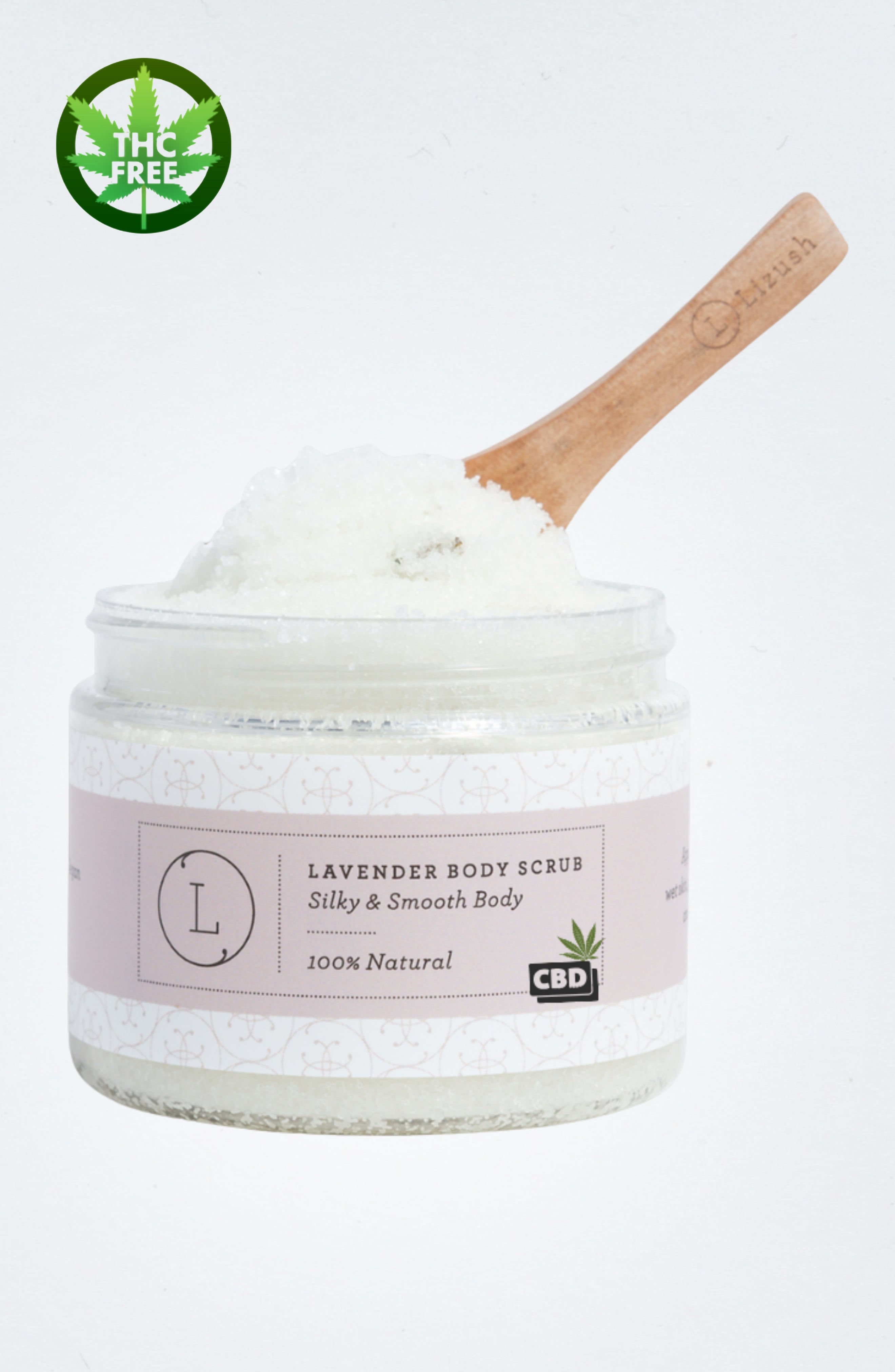 Lavender Body Scrub with CBD