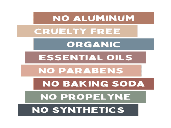 Vanilla Musk Organic Deodorant for Women