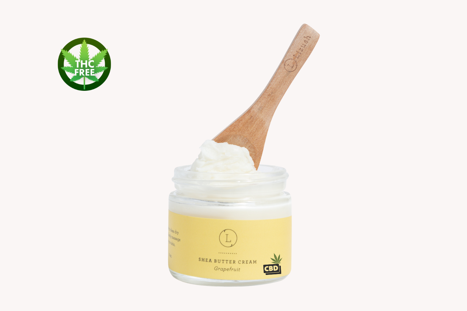 Grapefruit Shea Butter Body Cream with CBD