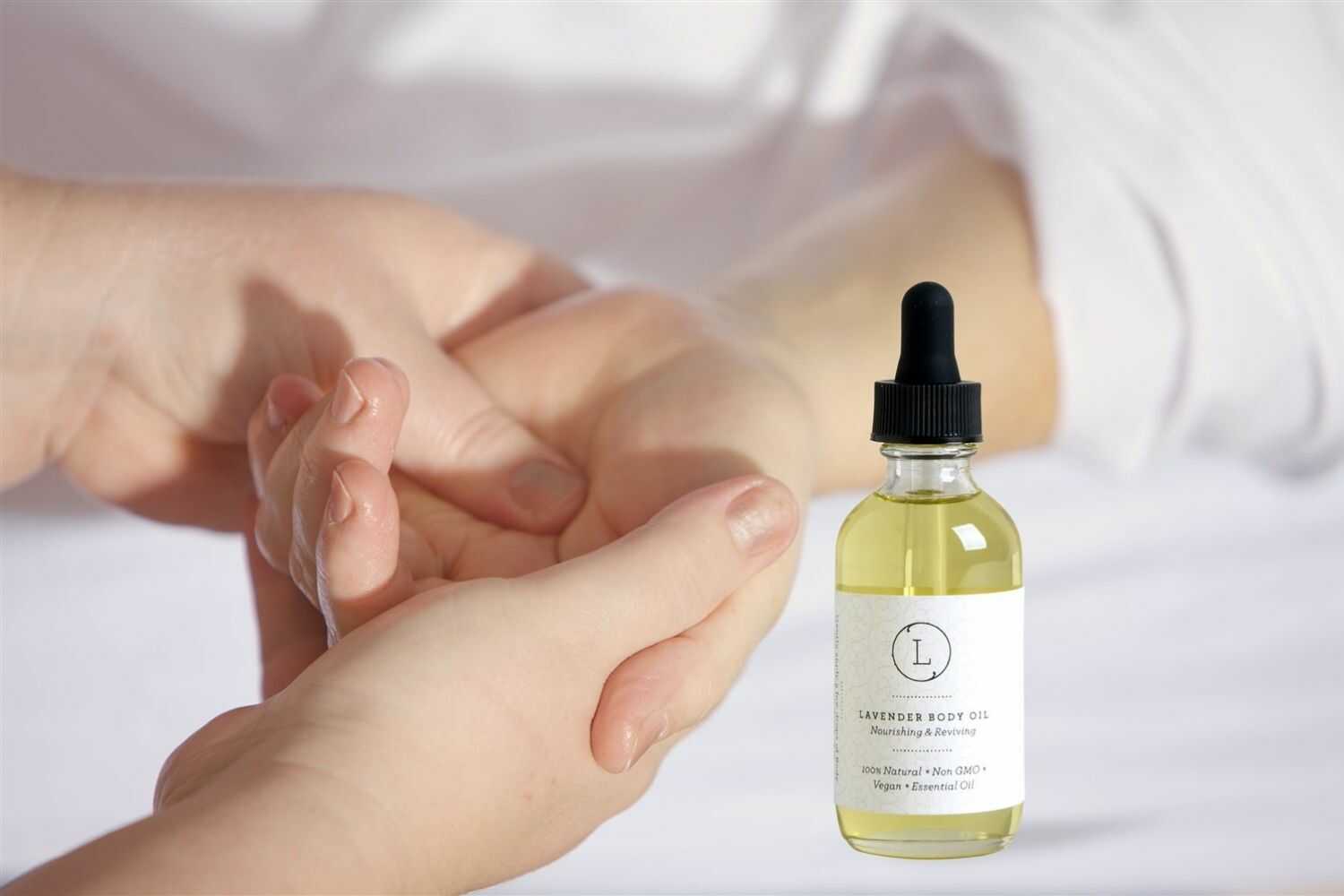 Lavender Body Oil with CBD