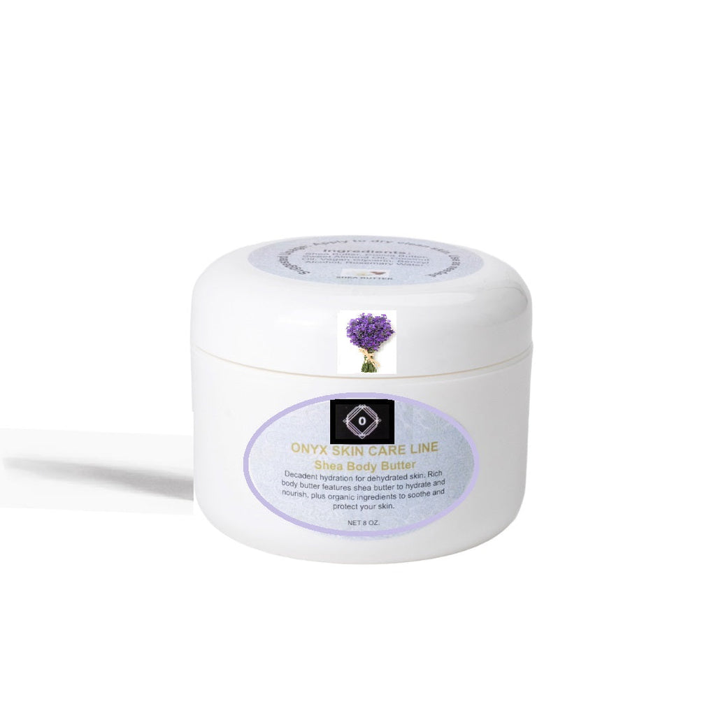 Lavender Infused Shea Body Butter 8 & 2 oz. Tubs