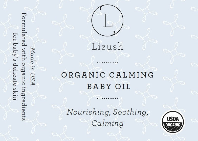 Organic Calming Baby Oil