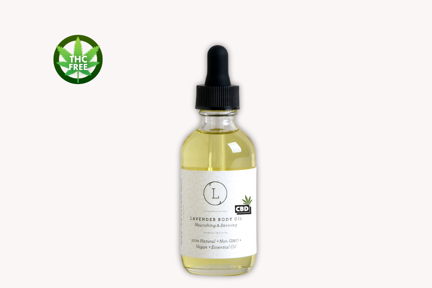 Lavender Body Oil with CBD