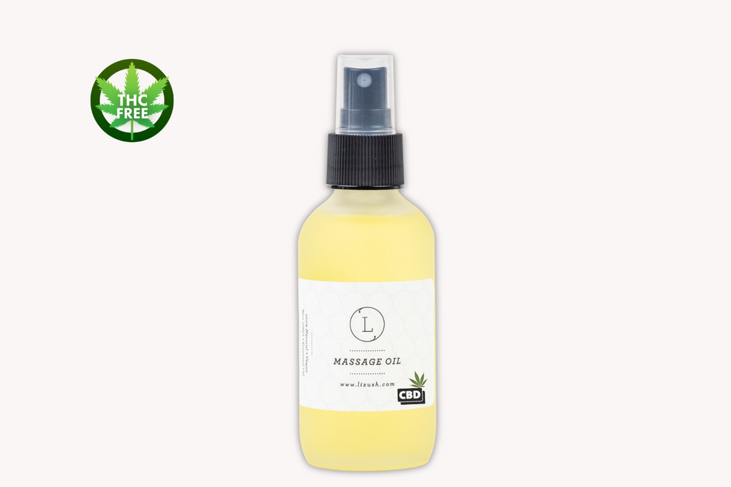 Aromatherapy Eucalyptus Massage Oil with CBD