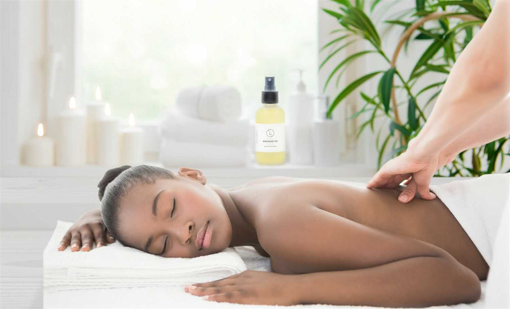 Aromatherapy Eucalyptus Massage Oil with CBD